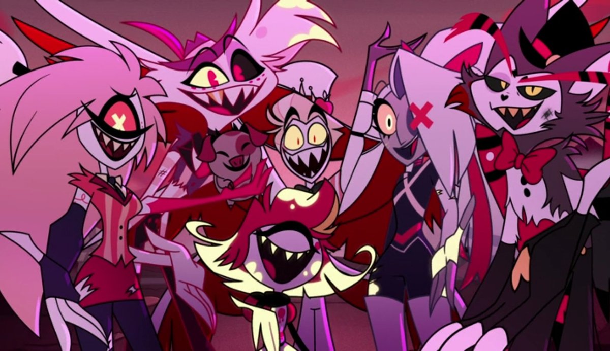 If you're a Hazbin Hotel, Helluva Boss or just a vivziepop fan interact with this tweet ! 
 
i wanna see how many of us there are on this app !