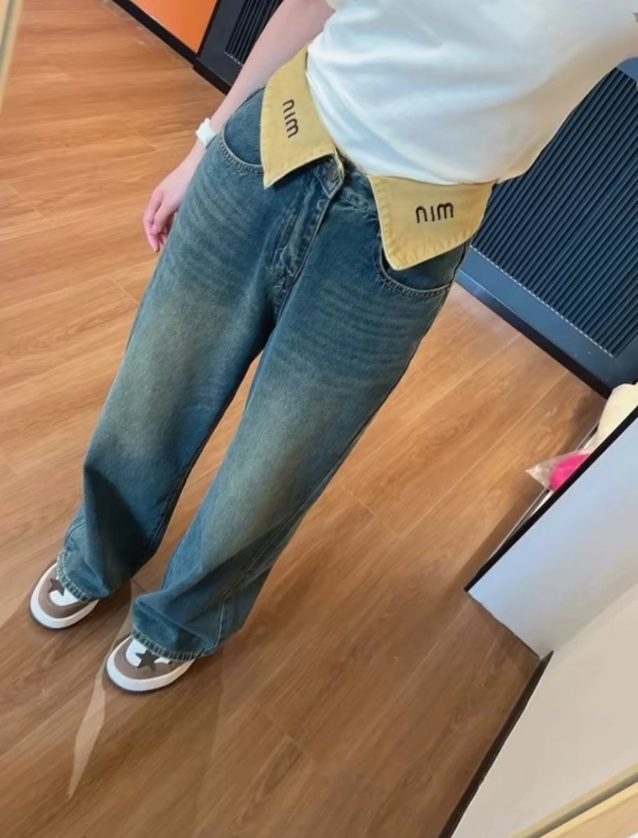 ja_taeng's tweet photo. #ส่งต่อ กางเกงยีนส์ กระบอกพับเอว MIU
Size : S
รอบเอว : 25-26
สะโพก : สะโพก 34
ยาว : 41 
Price 🏷️ = 300 รวมส่งงับ
น่ารักมาก แต่เค้าสะโพกใหญ่ 
ยังไม่เคยใส่นะคะ แค่ลอง 1 ครั้ง
#ส่งต่อเสื้อผ้า #ส่งต่อกางเกง #ส่งต่อกางเกงยีนส์ #ส่งต่อสกินเเคร์  #ส่งต่อกระเป๋า #กางเกง #กางเกงยีนส์ https://t.co/QnmvUp8qrS