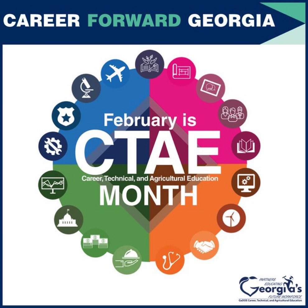 Let’s celebrate CTAE month!!!