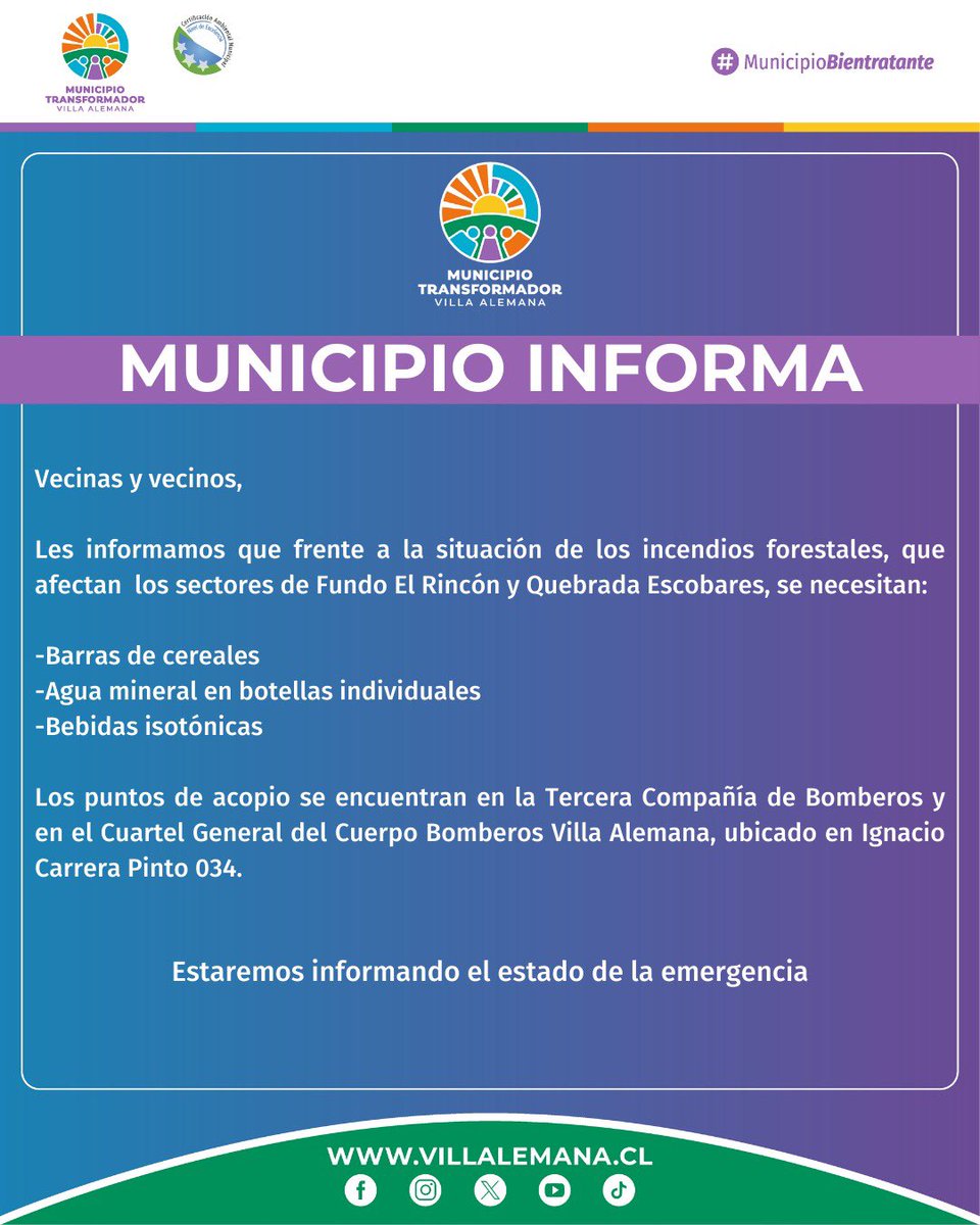 Marco_Sw_'s tweet photo. #VillaAlemana #QUILPUÉ  info importante 👇🏽 https://t.co/UTsJBEO2iy