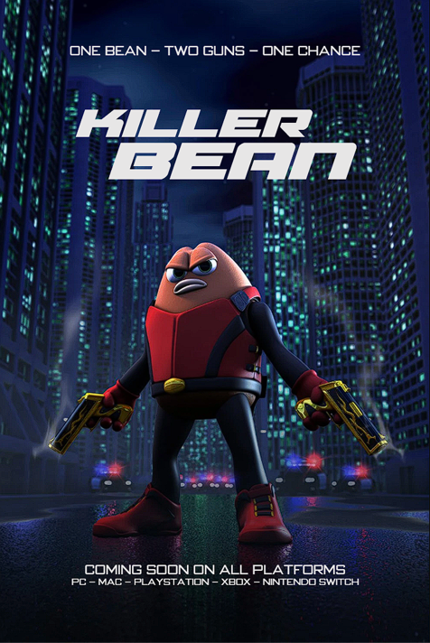 leandroperezok's tweet photo. I share this fan poster with you because I love making posters,

I have 2 questions for @Real_KillerBean 

1: ¿What movie inspired you to develop Killer Bean at that time?

2: ¿When is the game released in February or March? https://t.co/0P5zbg30AD