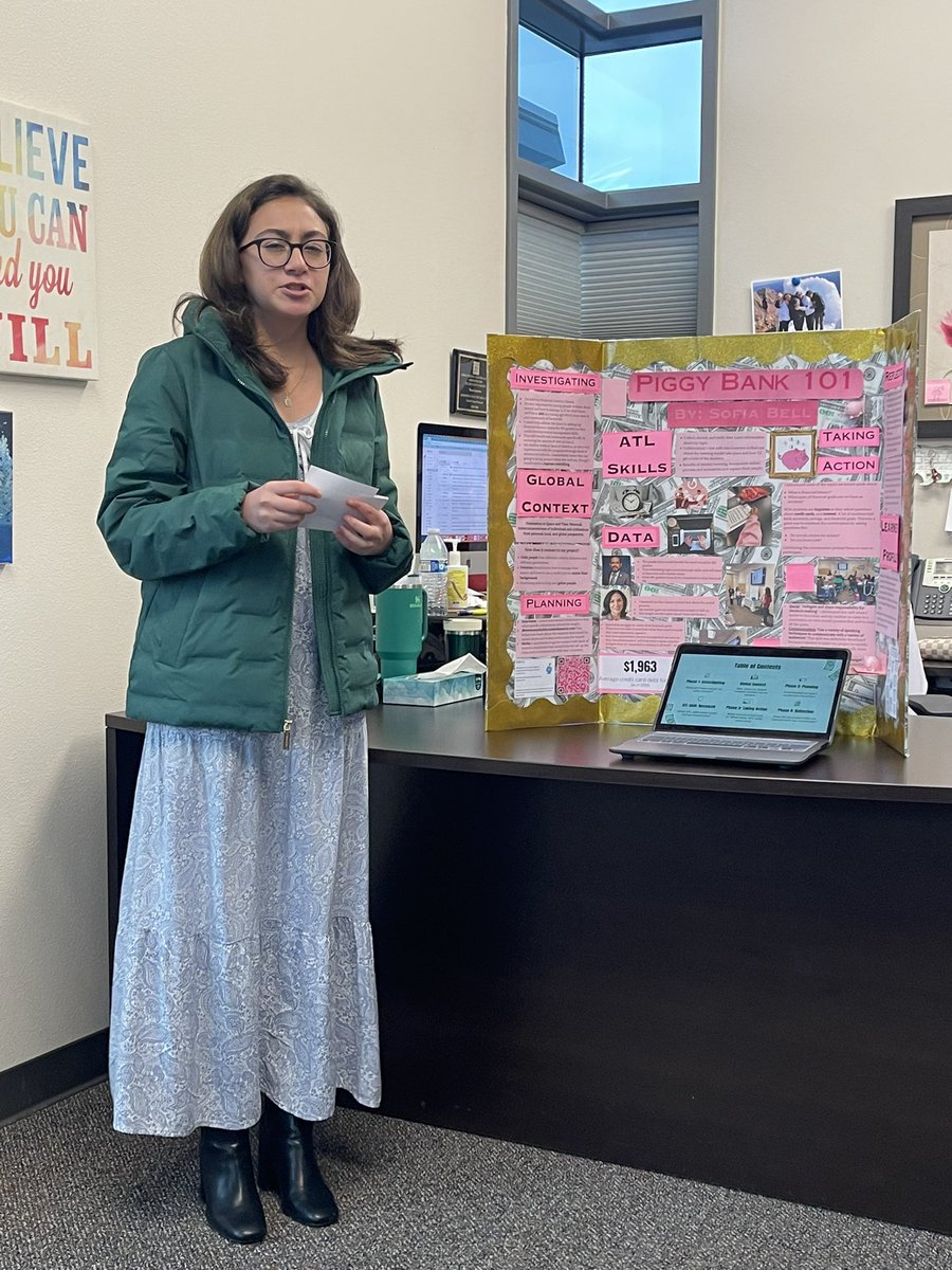 Guerrerotweets's tweet image. Our 8th graders presented their IB Community Project today to our staff! They shared their action in the community, their IB learning, their reflection and the impact of this project! So proud of them! 🐻💚 Great Day to be a Bear! #IBMYP #burtonexpereince