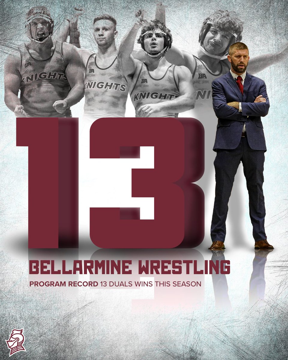 ‼️ PROGRAM RECORD ‼️

13-0 with more to go...

Tonight the Knights earned their 13th win of the year, setting a new program record for duals wins in a season. The previous mark of 12 wins was set in 2022-23.

#SwordsUpBU⚔️ 
#cantwait