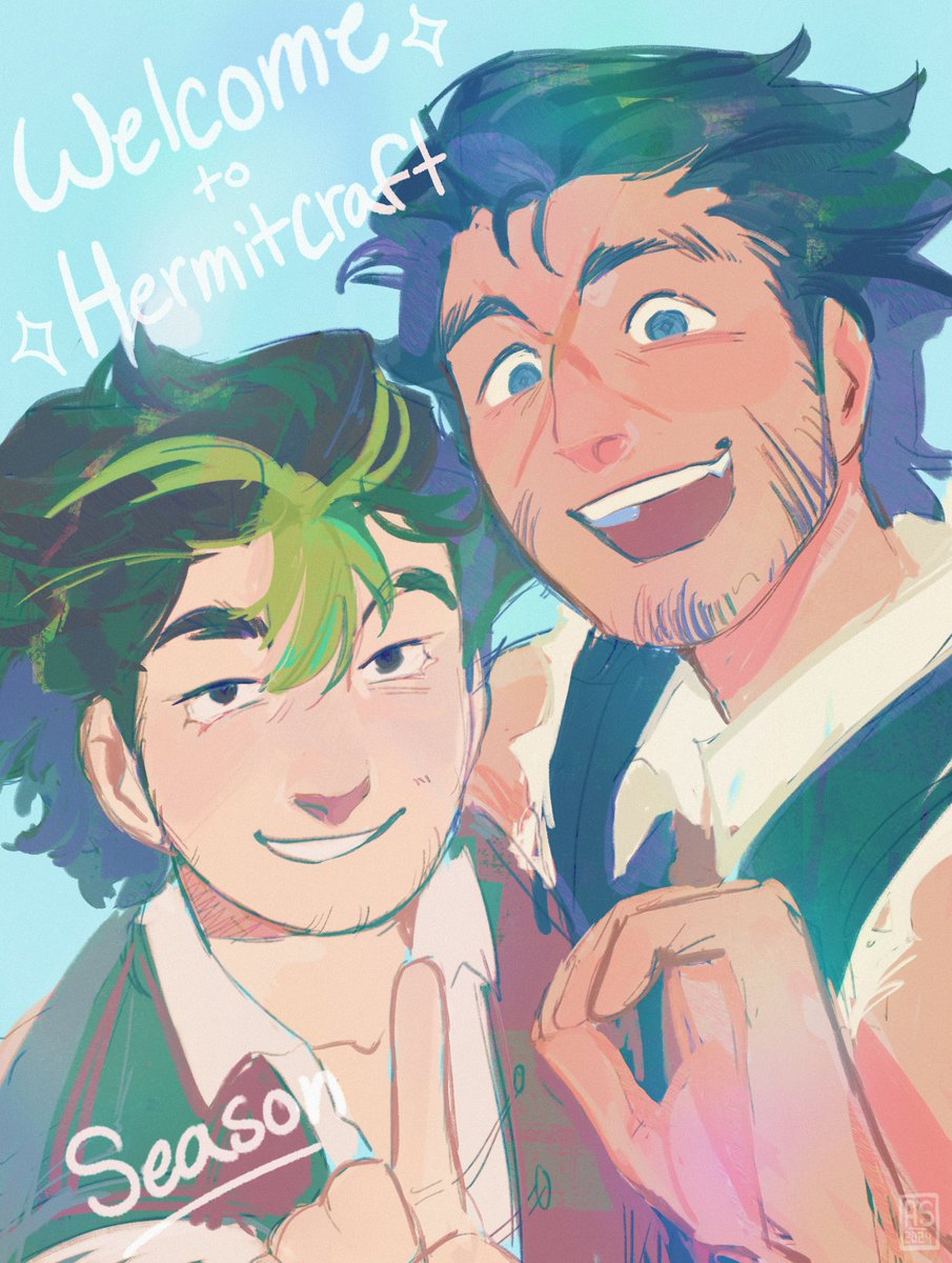 applestruda's tweet photo. THEYRE HERE!!

[#smallishbeansfanart @Smallishbeans #skizzlemanfanart @theskizzleman #Hermitcraftfanart #HermitcraftSeason10]
(Untag in replies) https://t.co/GDRcxGxHZC