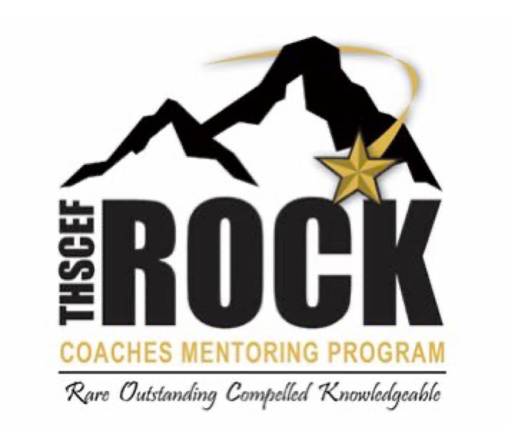 Huge honor to be selected by <a href="/THSCAcoaches/">THSCA</a> to serve as a Rock Mentor! Excited to poor back into a profession that has given me so much!