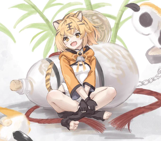 虎ちゃんかわいぃ〜 