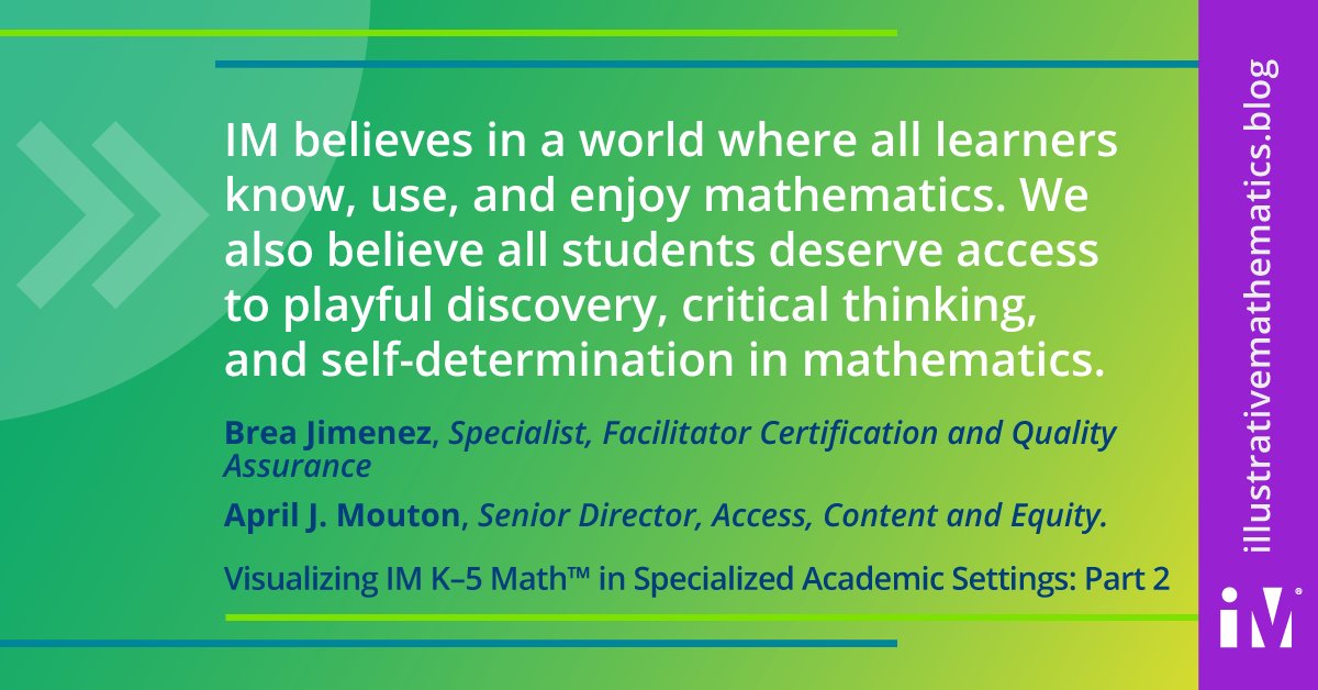 Illustrative Mathematics tweet media