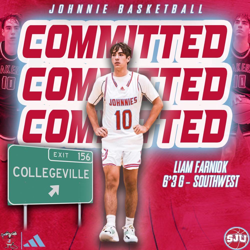 I’m excited to announce my commitment to St. John’s University! I really appreciate everyone that helped me get to this point, including my family, my coaches, and all my teammates from over the years. I’m grateful for the opportunity to play at the next level. Go Johnnies!!