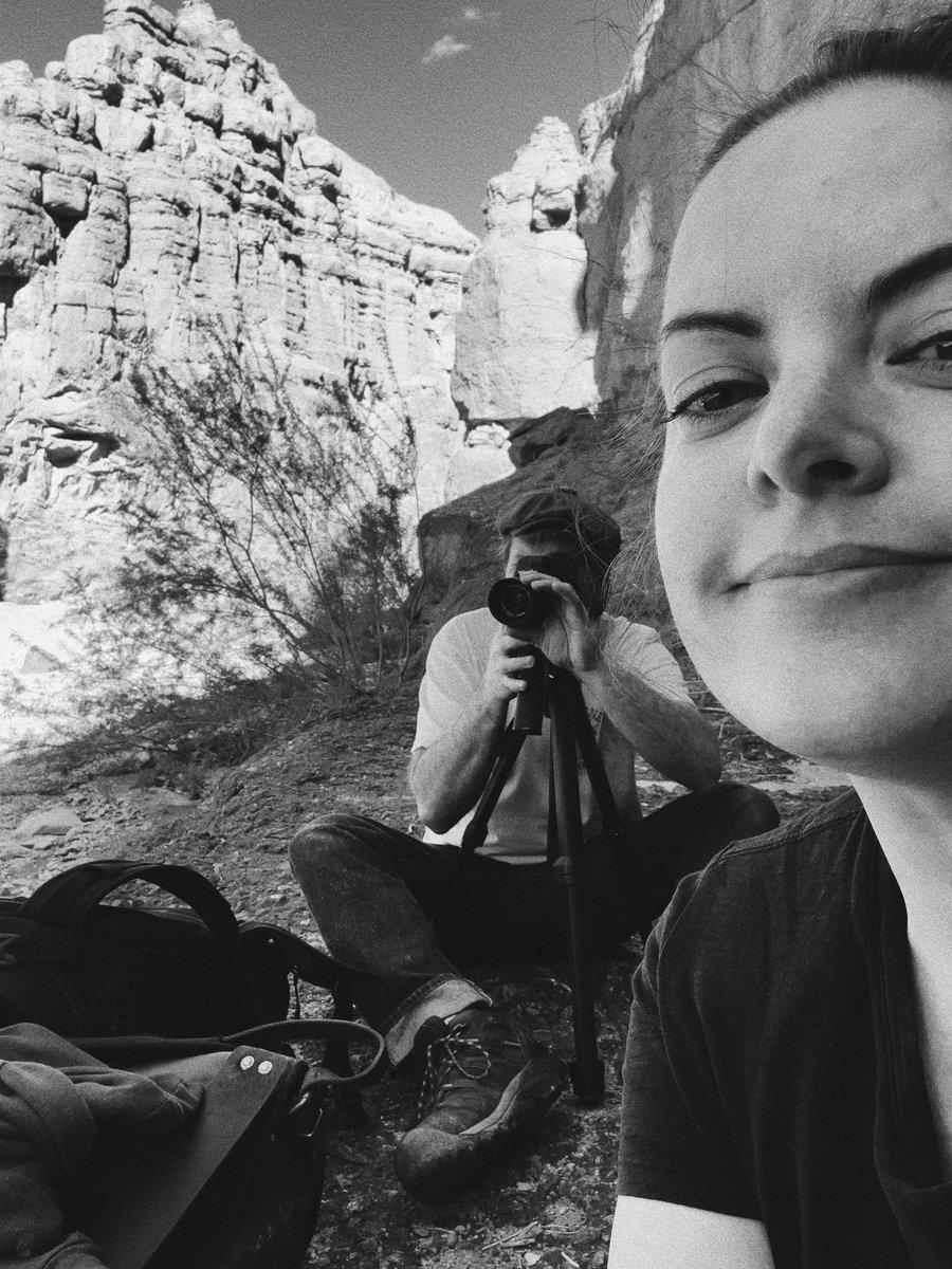 Location Scout and Camera tests with <a href="/EmilySandifer/">Emily Sandifer</a> for “the Borrego Beast” Muahahahaha 
#downinthelab #shortfilm #super8 #filmmaker