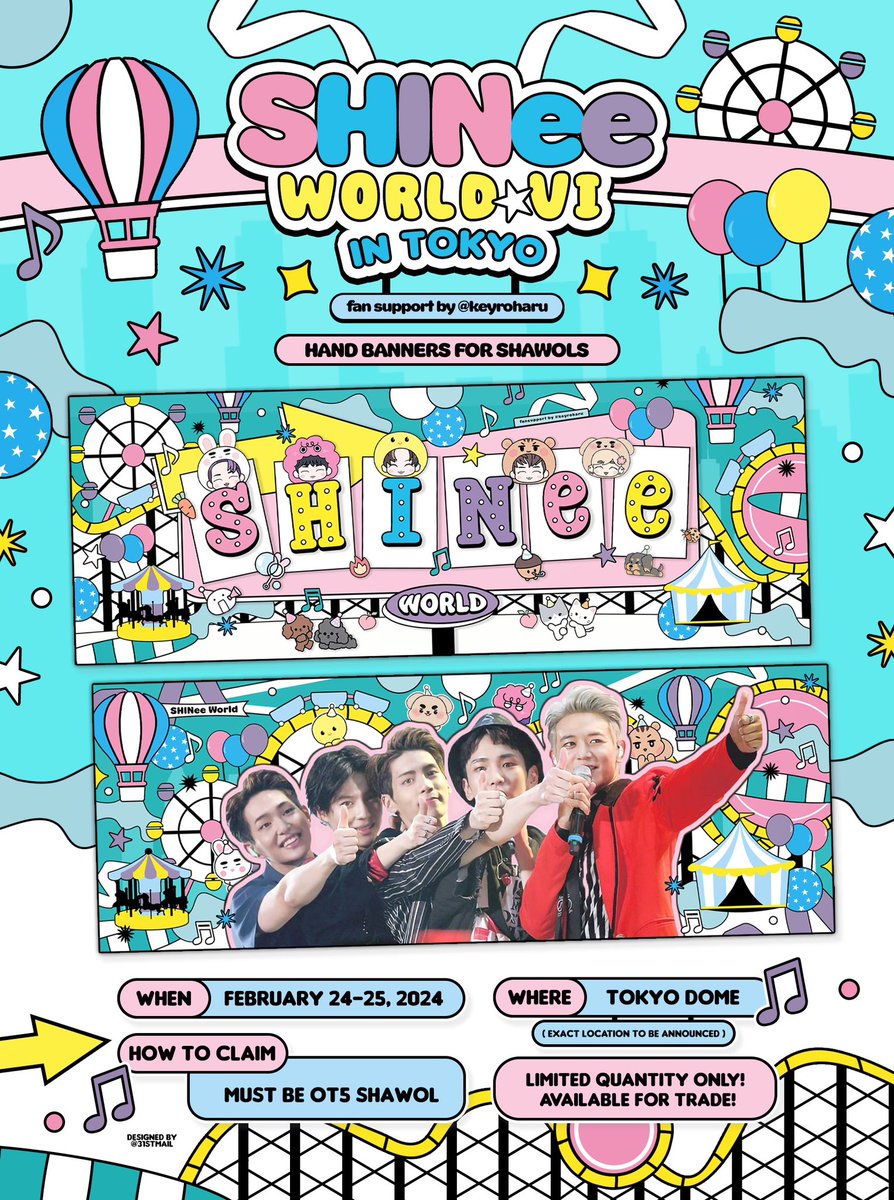 keyroharu's tweet photo. Super thankful to @31stmail for designing both of my banner fan projects for my Tokyo concerts this feb! Super easy to work with, flexible, detail-oriented and veryyyy creative! 🥰 super reco!! 💯🫶
#geyldotcomms https://t.co/5QkCV90TaS