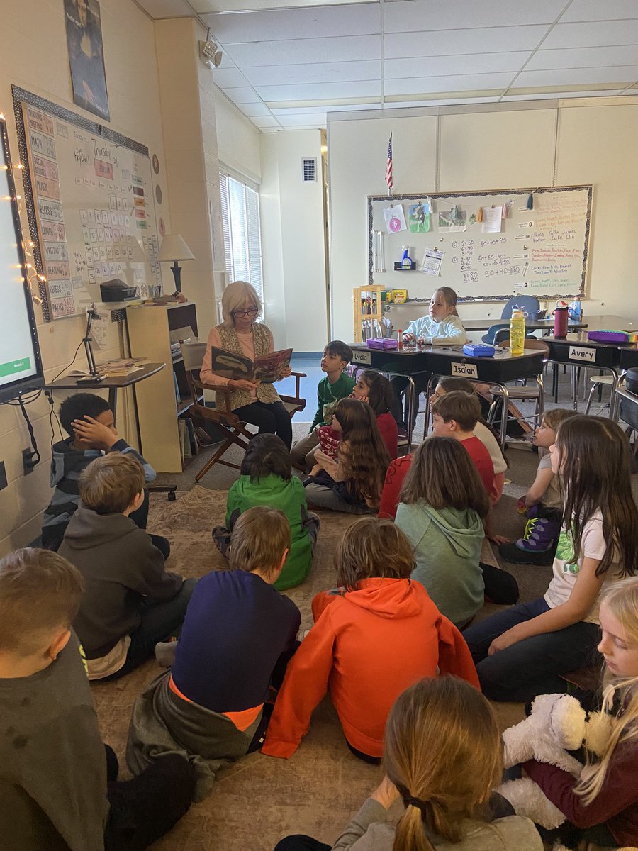 I’m so grateful for my sweet mama who spent 20 years at Myersville and now comes to volunteer in my classroom!! 💕