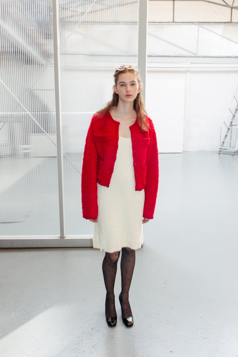 Jennie_xmas's tweet image. #정은지 
▷ RELEASE : 24.01.29 정은지 인스타그램
▷ BRAND : #Mused 
▷ PRODUCT : Mused Wool Alpaca Blended Boucle Knit Jacket - Red 

➡️shopmused.cafe24.com/product/mused-…