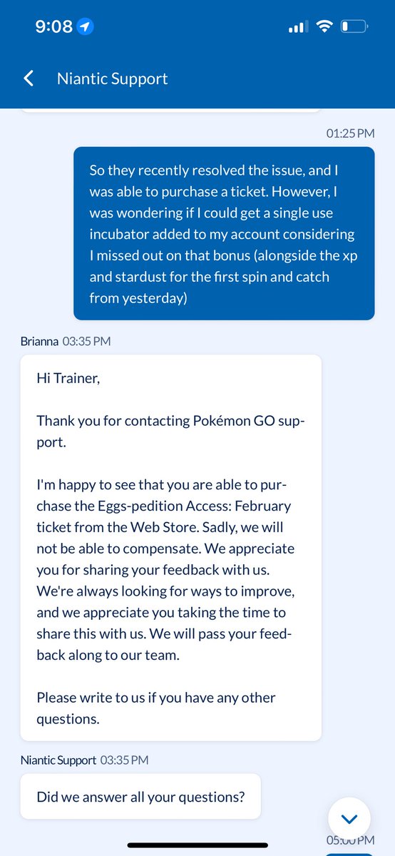 spoopyrex's tweet photo. @nealt36 @NianticHelp No,they won’t! Super upset. https://t.co/T3CjwhZkBo