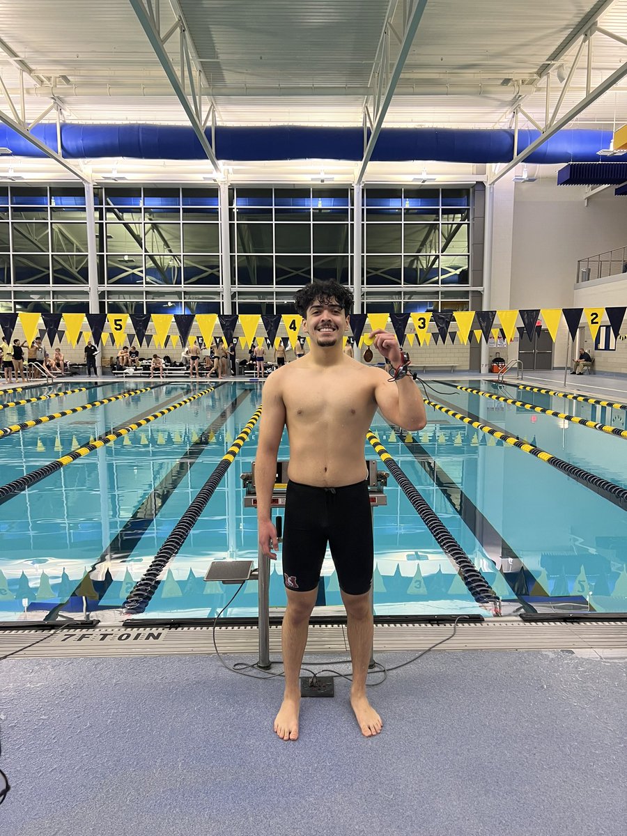 Danny Mireles 4th place Varsity 50 Free WSC Championship meet #MortonPride <a href="/MortonAthletics/">Morton Athletics</a> <a href="/Morton201/">Morton 201</a> <a href="/JoshMcmaho/">Josh McMahon</a>