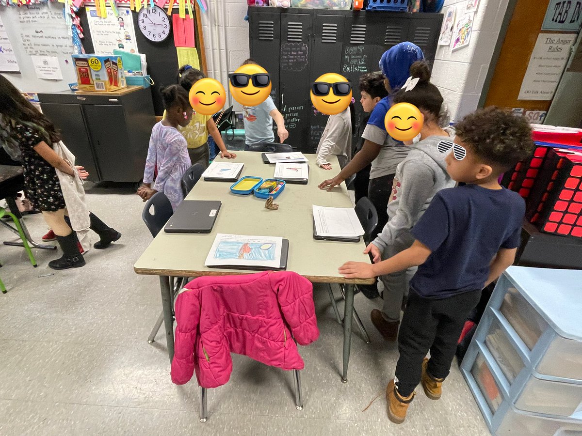 We loved kicking off our newest #PBL on birds with Dr. Dodo! We did a PWIM on birds followed by a bird walk and scientific drawings of birds. To end part 1 of our launch, one student requested to do a gallery walk to see other classmate’s drawings! <a href="/KenwoodElementa/">Kenwood Elementary</a> <a href="/FirstKenwood/">KenwoodFirstGrade</a>