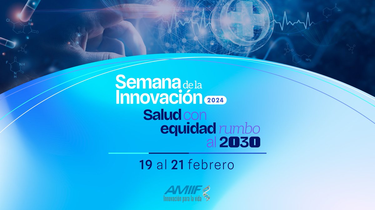 Registro presencial 19 de febrero: bit.ly/3SKwvUG

Registro virtual 20 y 21 de febrero: bit.ly/4bhgyMV

#AMIIF #SemanaDeLaInnovación #PapaloteMuseoDelNiño #Salud #Equidad #ODS2030 #ODS #SaveTheDate