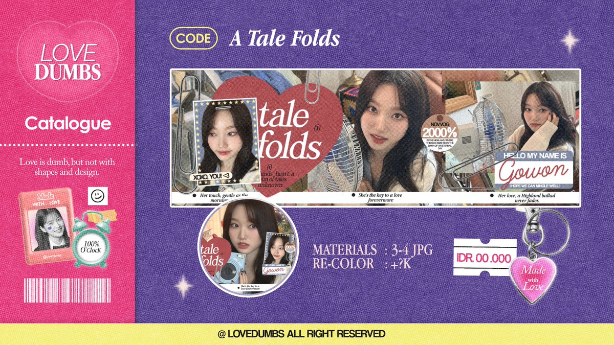 repost highly appreciated!

henglo, kali ini aku datang dengan membawa open titipan layout ready stock : A Tale Folds dengan harga 15.000 dan itu sudah termasuk re-color dan re-text! kalian boleh langsung reply/dm muse yang kalian mau titipin beserta color pallete yang kalian