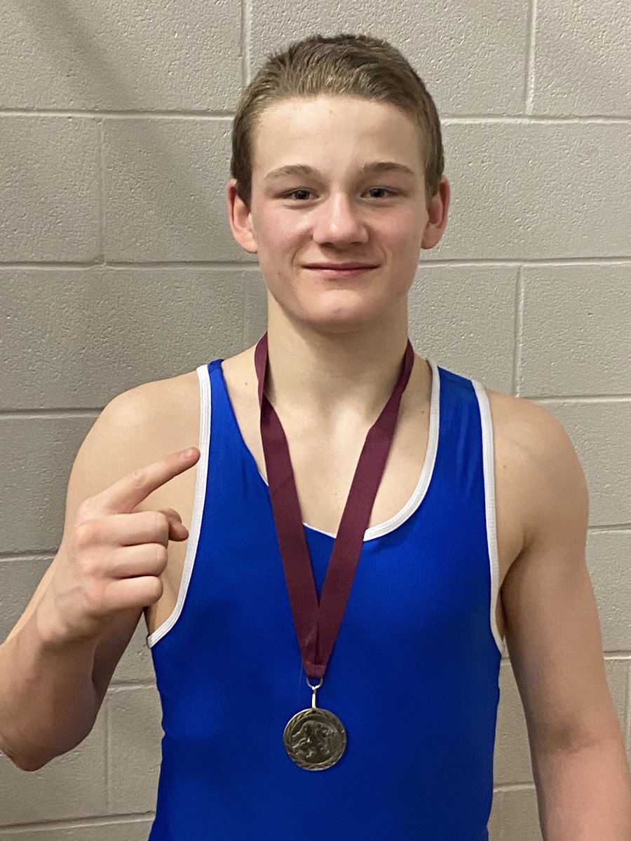 cchschool's tweet photo. Kayden wins gold at Rundle College Cobra Classic after 4 straight wins (all pins)! Kayden is the first athlete to wrestle for CCH (in quite some time or ever)! #cougarblue #legacybuilder #hs4 https://t.co/UoqC8RuRp0