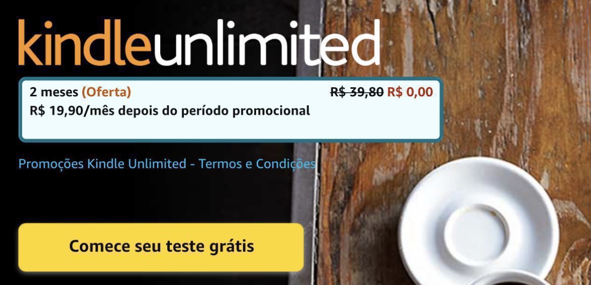 🚨 2 MESES DE KINDLE UNLIMITED GRÁTIS OU 2 MESES POR R$2,99!

💛 Aproveite em: amzn.to/3HqnYzP

↪️ Milhares de livros disponíveis para ler no seu Kindle, app, tablet e computador. Cancele quando quiser!