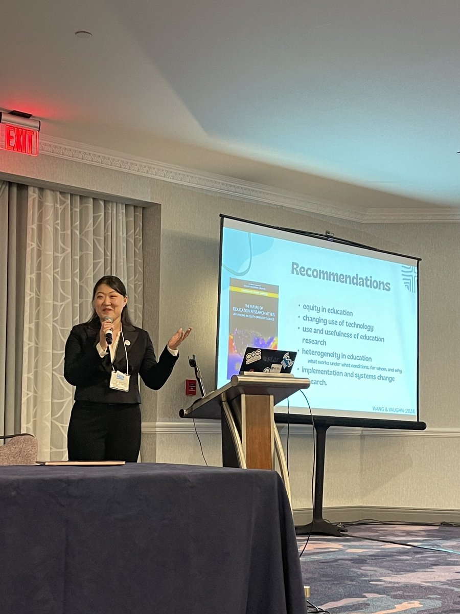 BhabikaJoshi's tweet image. And it’s a wrap! Thank you @JXJWang on your presentation about the future of NCSER #PCRC2024