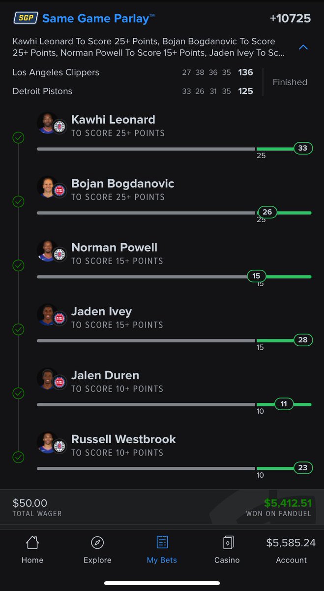 RayCash____'s tweet image. Thanks!!! 🤑🤑🤑✅✅✅
@FanDuel @FDSportsbook