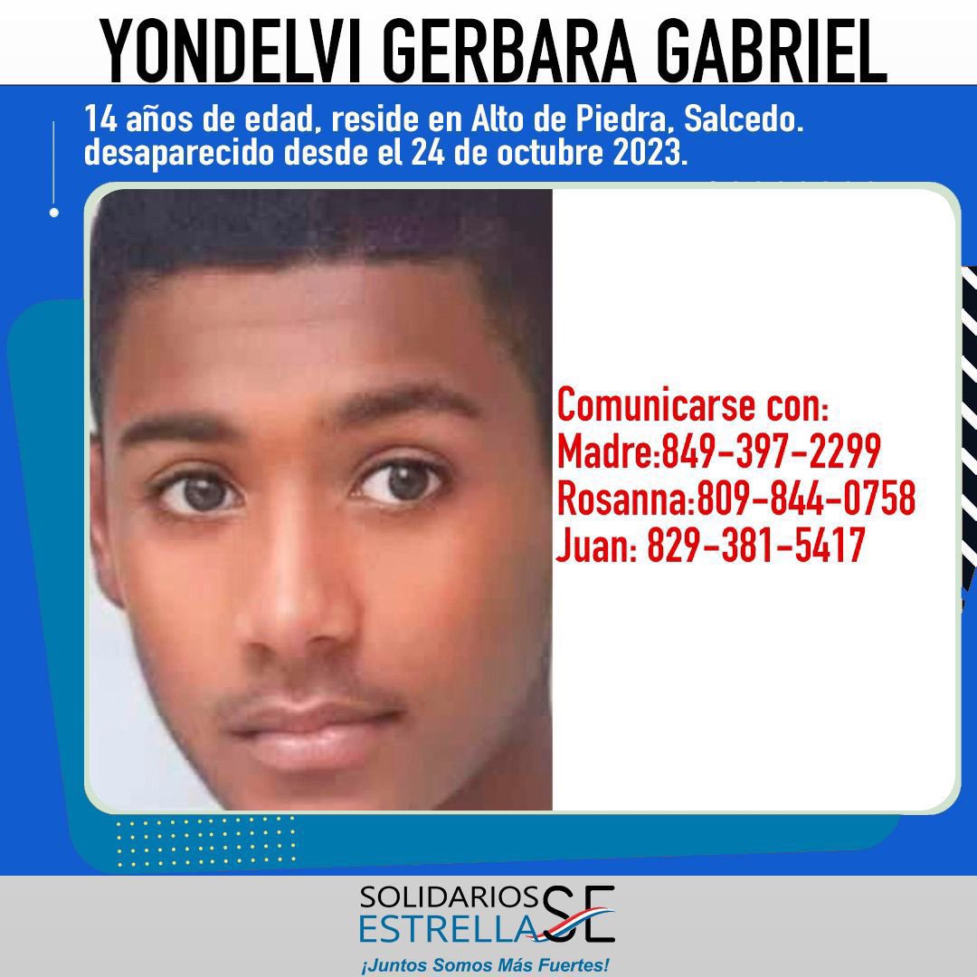 <a href="/Edwarda77427936/">Edwardacosta</a> <a href="/ManuelValdezRD1/">Manuel Valdez Peña</a> Si los responsables de Carla Massiel Estuvieran Presos no estuviéramos tantos desaparecidos, ese negocio no a Cerrado.