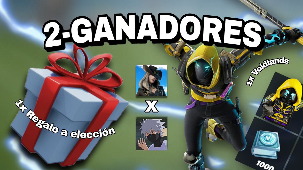 Fortnite Noticias Y Filtraciones ЅŁσѕt🇸🇻 (@noticiasslost) on Twitter photo Anuncio sorteo del paquete de voidlands +1000 pavitos y también cualquier skin de la tienda de objetos! Se escogerán 2 ganadores!
☑️ Síguenos: <a href="/NoticiasSlost/">Fortnite Noticias Y Filtraciones ЅŁσѕt🇸🇻</a> y <a href="/WarneReady/">𝙒𝘼𝙍𝙉𝙀𝙍 ✧</a>
♥ Me Gusta ♻️ RT
📆 El sorteo termina el 4 de febrero! Mucha suerte a todos en este sorteo❤️
#Fortnite Anuncio sorteo del paquete de voidlands +1000 pavitos y también cualquier skin de la tienda de objetos! Se escogerán 2 ganadores!
☑️ Síguenos: <a href="/NoticiasSlost/">Fortnite Noticias Y Filtraciones ЅŁσѕt🇸🇻</a> y <a href="/WarneReady/">𝙒𝘼𝙍𝙉𝙀𝙍 ✧</a>
♥ Me Gusta ♻️ RT
📆 El sorteo termina el 4 de febrero! Mucha suerte a todos en este sorteo❤️
#Fortnite