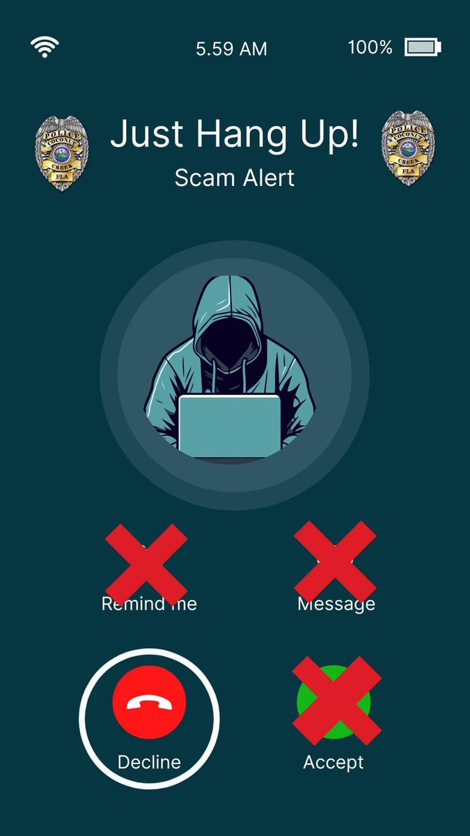 CoconutCreekPD's tweet photo. It's an old #scam but one that still works or else the #BadGiys wouldn't keep using it. It's also the basis for this @CoconutCreekPD #JustHangUp #ScamAlert. It's the #PublishersClearingHouse Scam. A woman in her 70s recently reported to us that she had fallen victim to it… https://t.co/rh2SGuUXYu