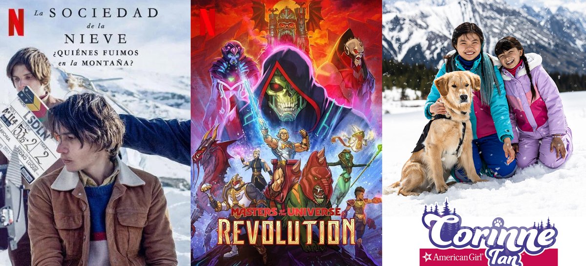 Open Addiction (@openaddictionmx) on Twitter photo *NEW* "La Sociedad De La Nieve: ¿Quiénes Fuimos En La Montaña?", "Amos Del Universo: Revolución" y "American Girl: Corinne Tan" ya disponibles en <a href="/NetflixLAT/">Netflix Latinoamérica</a> *NEW* "La Sociedad De La Nieve: ¿Quiénes Fuimos En La Montaña?", "Amos Del Universo: Revolución" y "American Girl: Corinne Tan" ya disponibles en <a href="/NetflixLAT/">Netflix Latinoamérica</a>
