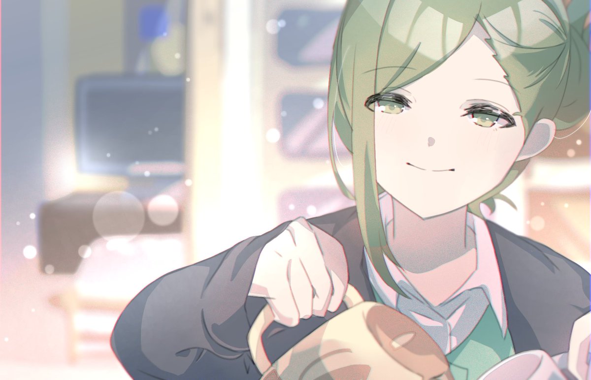 圖 今天是283事務員 葉月的生日喔