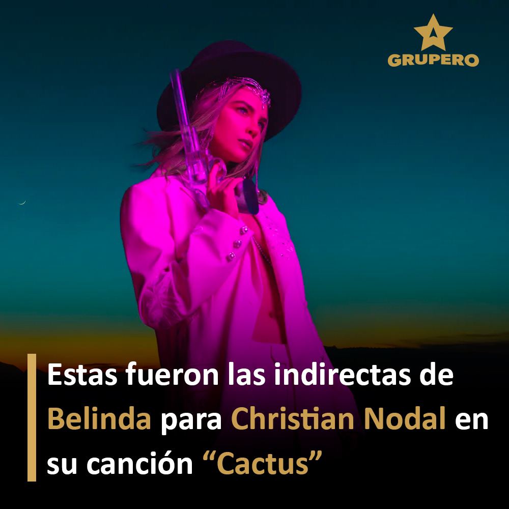 Belinda es tendencia por la "tiradera" a Christian Nodal. 😱👇
youtube.com/watch?v=5BgvlO…