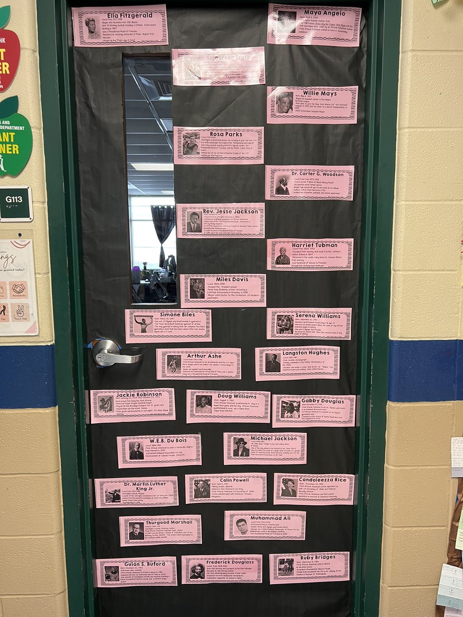 ChristmasELAR6's tweet photo. Love our little corner of the world. #poetree  #BlackHistoryMonth #8thELA @SamanthaVella @NISDVale https://t.co/mj8EkS5TsQ
