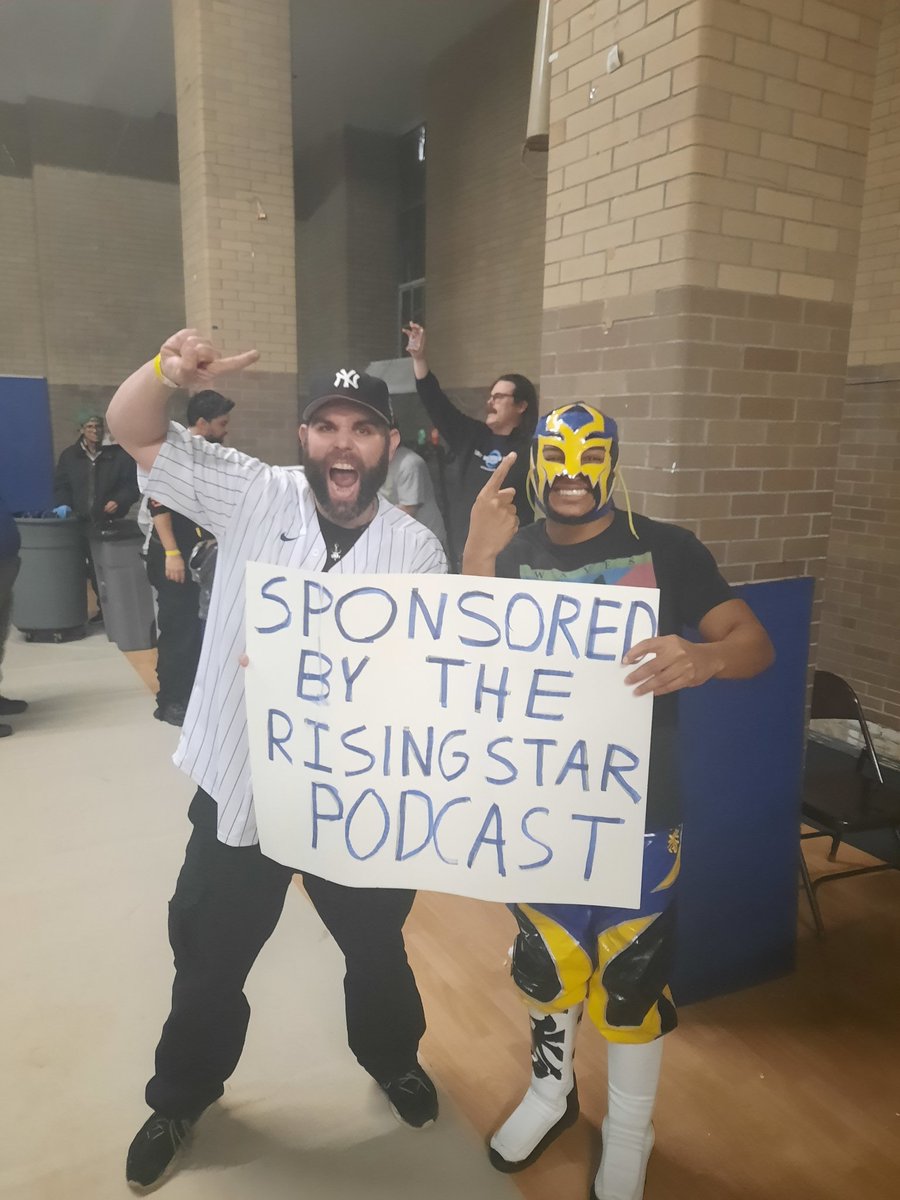 RisingStarPodJK's tweet photo. Proud to sponsor @numberone_dojo tonight at @wrestling_we https://t.co/47SiDKKkrw