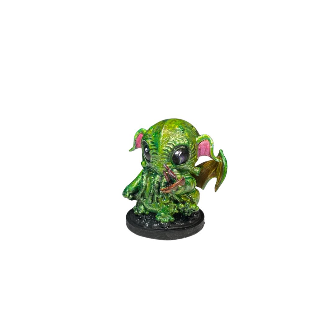 sillypodge's tweet photo. Awww CuteCthulhu from @lionheartforge 🙂

#miniaturepainting #cute https://t.co/EPZWb8WZhj