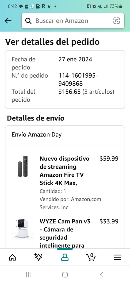 ariasharold's tweet photo. @amazon It is impossible to respond to my order since January 27, it has several delays and no means of communication. I need a response to the delay. https://t.co/fKckKqWHom