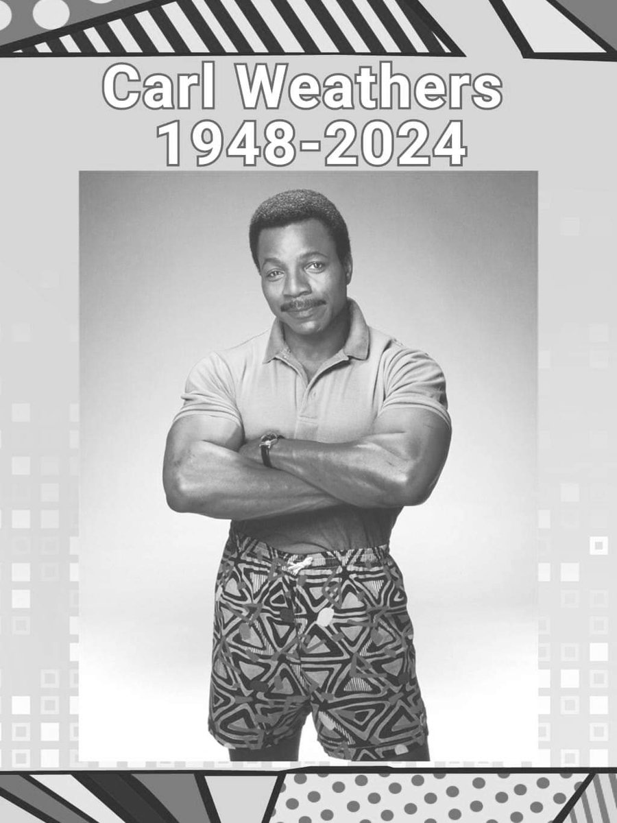 R.I.P Carl Weathers. A true pop culture icon. He was known for his roles in Rocky, Predator and The Mandalorian. 

Truly a legend and he will be missed. 

#carlweathers #apc2024 #asiapopcon2024