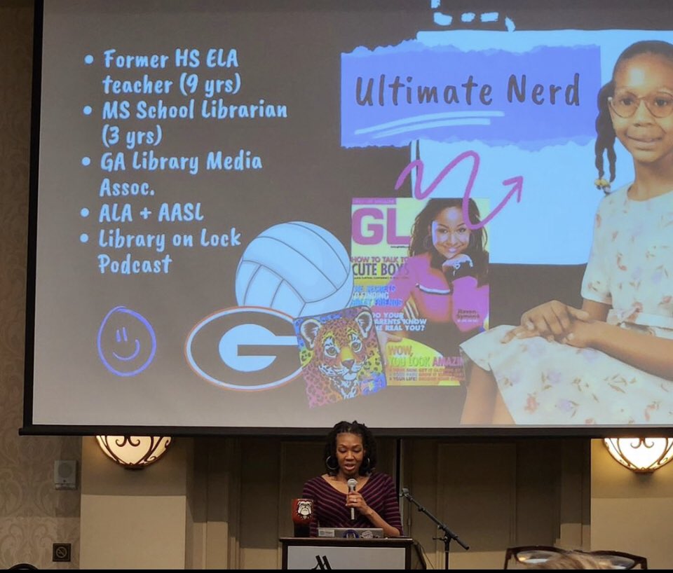 My time at <a href="/ASLAlib/">ASLA</a> was incredible! I was so honored to be their library keynote and meet so many amazing new friends 💜 @karrich <a href="/HeyLibraraman/">Steven Yates</a> <a href="/northrupjp/">Jennifer Northrup</a>