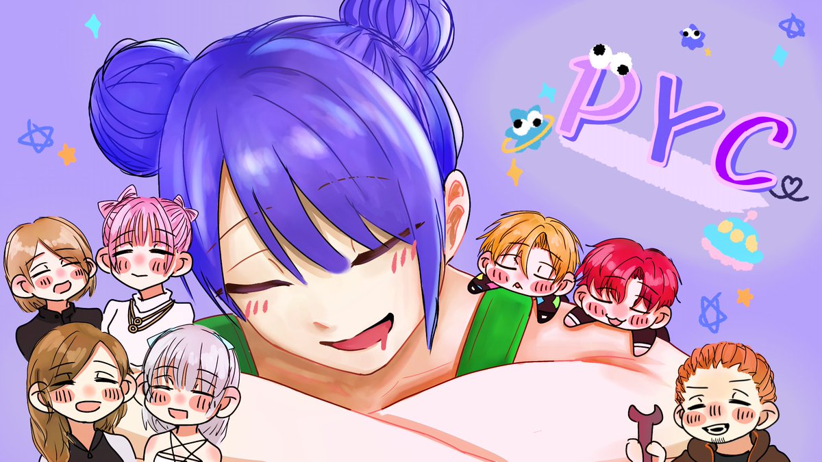 kame916ronpan's tweet image. #ストグラ #ストグラファンアート #PYC 

宇宙人のメカニック
開店おめでとう！！