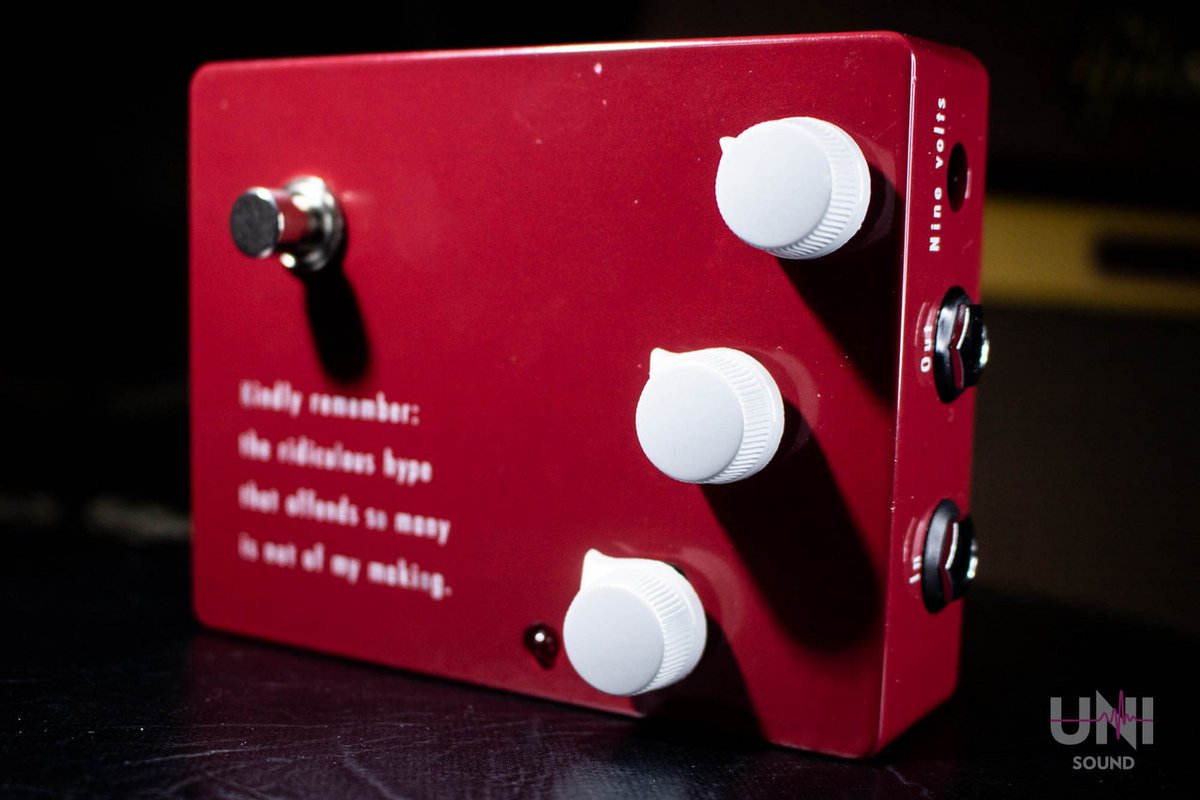 UnisoundY's tweet image. ／
2/18(日)21:15発売開始‼️
KLON KTR
＼

“伝説の”オーバードライブ、KLON社のCENTAUR (ケンタウルス)の後継機種KTR入荷！質の高いオーバードライブペダル。
digimart.net/cat13/shop5031…
#KLON #CENTAUR