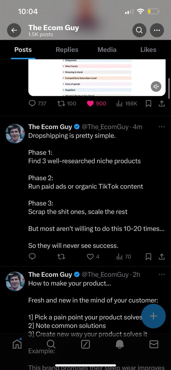 TheSlimeReaper's tweet photo. @BowTiedTikTok Lots of copy pasta going on here @The_EcomGuy 👀 not the first time either lol https://t.co/nAioJ5DyKY