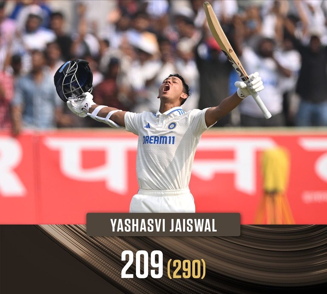 What a player...
What a knock...✊🏻
#jaiswal #YashasviJaiswal #TestCricket #IndianCricket #ofmds2spoilers
