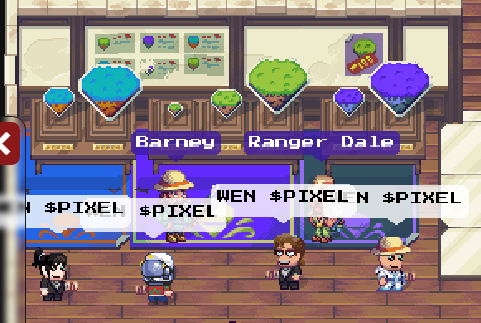 J4ngie's tweet photo. Snap with my co-farmers 😁WEN $PIXEL @pixel_barney @pixels_online 
@dyimz1324
@SayN0thing_
@louielemair https://t.co/rWfcRlmW9u