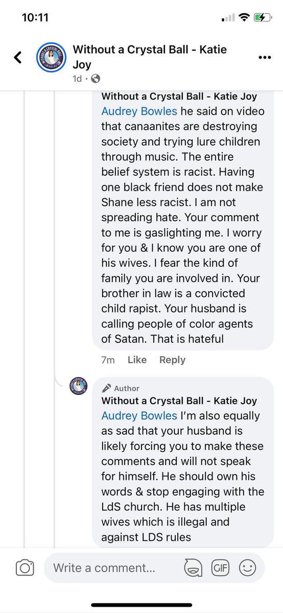 with_ballz's tweet photo. #katiejoy makes it too easy. Don’t worry A, KJ has black nieces and nephews, basically knew GF, has registered SO’s and convicted felons as family members but you are racist and brainwashed. Got it? Good. 

#woacb  #brave #spanishred https://t.co/xQdlXnjod2