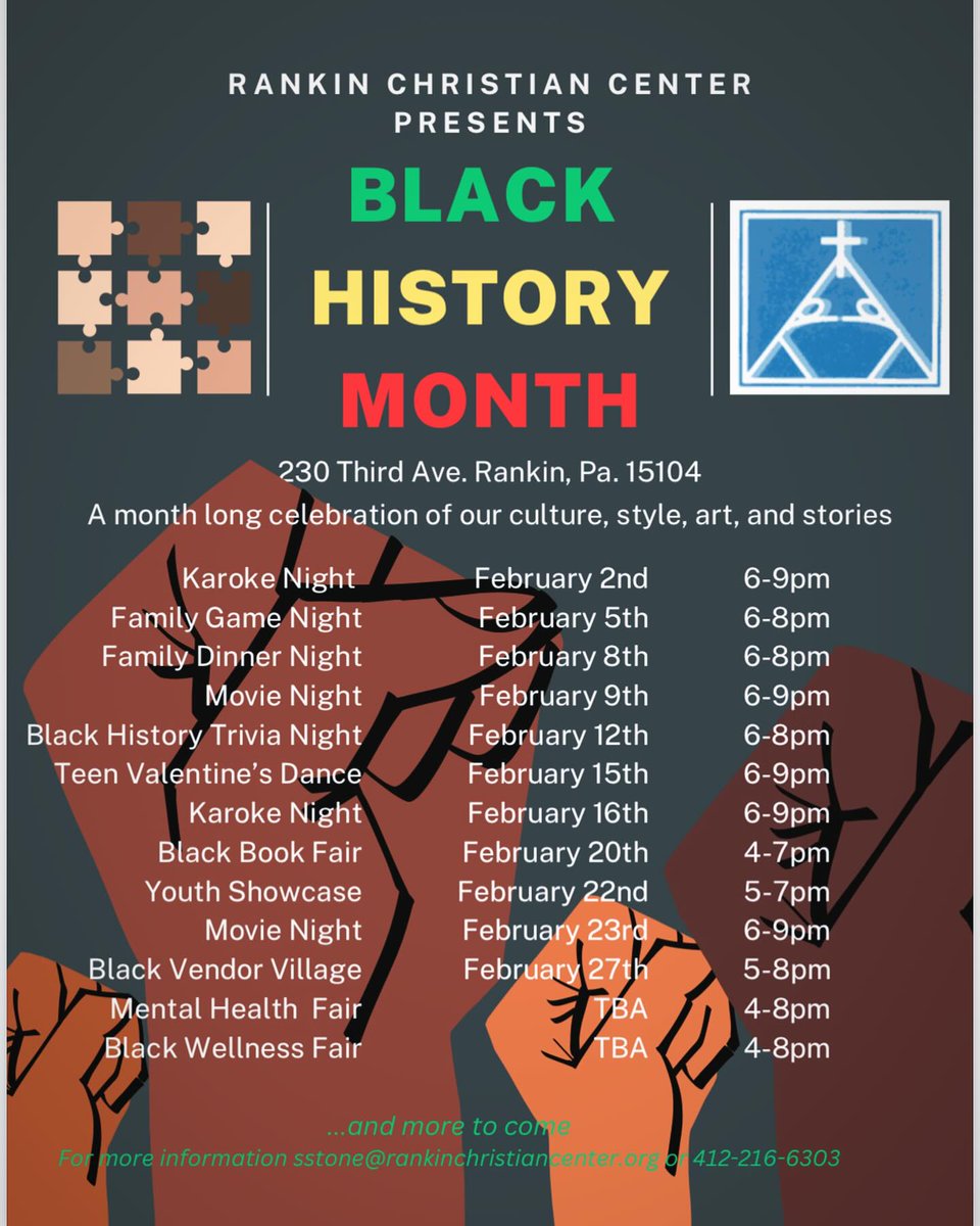 EastShorePGH's tweet photo. What's up in the #EastShorePgh? Check out our calendar!   https://t.co/uJ1bZONeu4
@RankinBoro15104 @BraddockBoro_ @WoodlandHillsSD
 #visiteastshorepgh #braddock #NorthBraddock #rankinborough #swissvale #liveworkplay #greatplacetolive #EconomicDevelopment #shopeatplay #whsd #EZCB https://t.co/nIeBSuPRyq