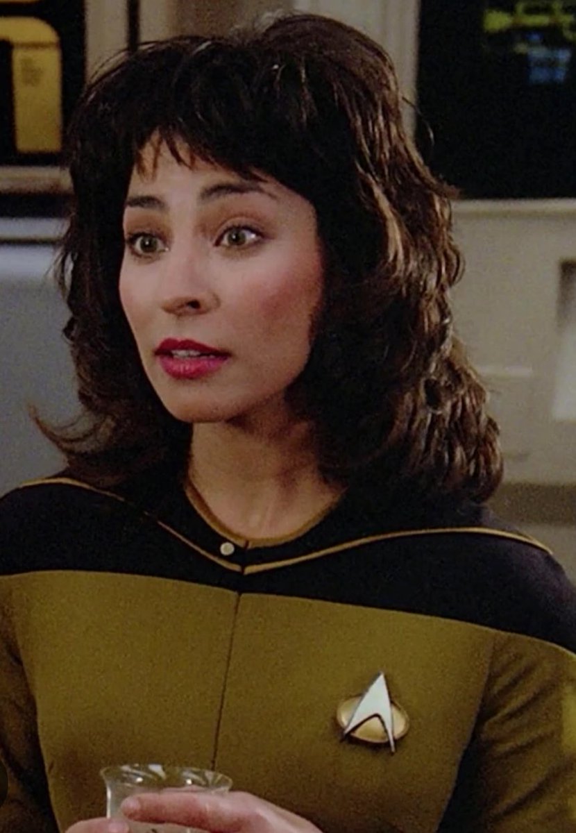 DadfiveRob's tweet image. I still think Ensign Gomez should have been a regular character!
#StarTrekTNG