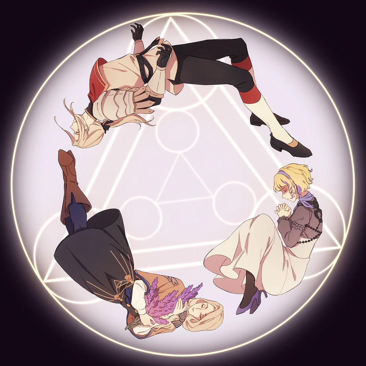 rentonotnerd's tweet photo. circle of fates 
#fe3h https://t.co/jviOup7o07