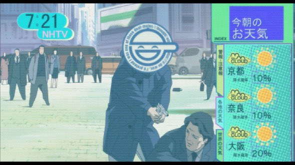 ToonamiNews's tweet image. The Laughing Man Incident from #GhostinTheShell: Solid State Complex will happen today, February 3, 2024! 

Today is the only day you can retweet this iconic moment in anime history.