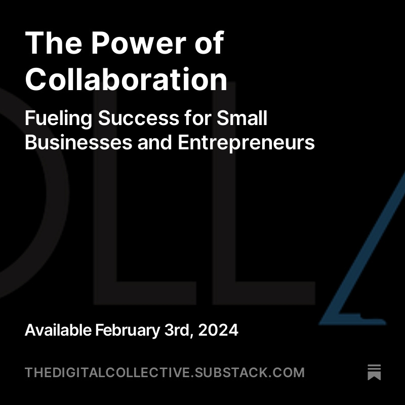 new post LIVE in THE Digital Collective newsletter...