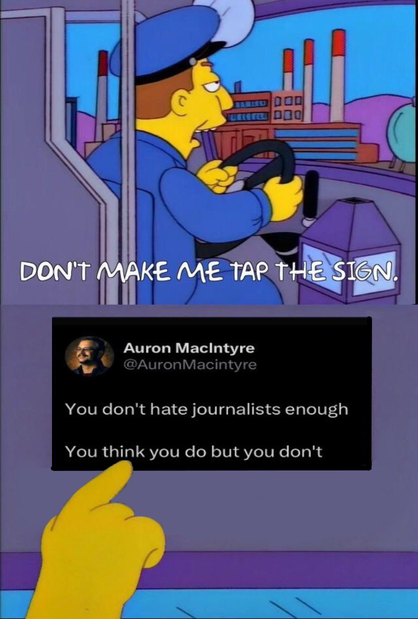 illtakemystand on X: "Helping a client deal with negative press coverage  today—before I could catch myself, I let slip that “you don't hate  journalists enough, you might think you do but you
