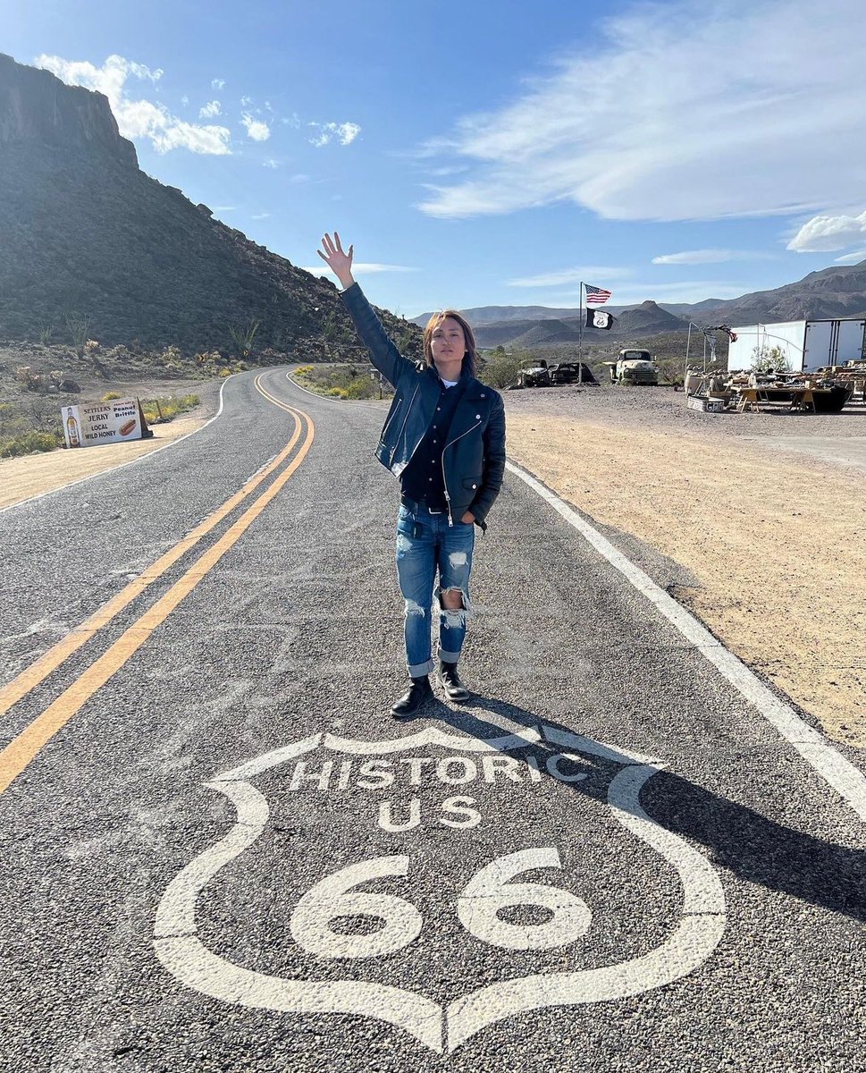 HISTORIC US 66. 小学生の時から憧れ続け、 26歳になったら横断すると